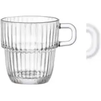 Bormioli Rocco Glas-Henkelbecher, Serie Barshine, 0,250 Liter
