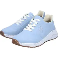 Rieker Sneaker mit MemoSoft-Innensohle, Freizeitschuh, Halbschuh, Schnürschuh
