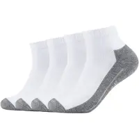 Camano Kurzsocken "function" 4 Paar, mit entlastender Halbplüschsohle