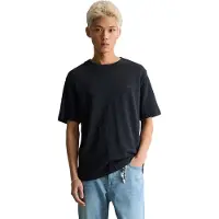 Marc o'polo T-Shirt DENIM "T-Shirt T-Shirt, SSL, Logo Print, Reg 1er Pack", Herren, Gr. XL, blau (dunkelblau), Obermaterial: 100% Baumwolle CO., Shirts T-Shirt