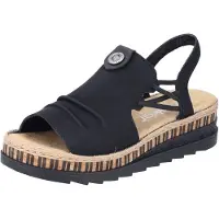 Rieker Plateausandale Sommerschuh, Sandalette, modisches Plateau