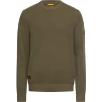 Camel active Strickpullover unifarben und aus reiner Baumwolle