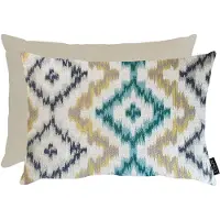 Apelt Dekokissen "Milan in Ikat-Design" inclusive Soft-Kissenfüllung 100% PES