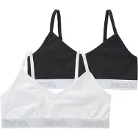 Bench . Bustier Packung, 2 tlg. mit weichem Logo-Bündchen
