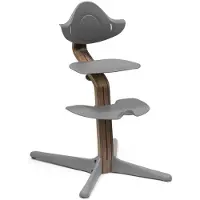 Stokke Nomi Stuhl Walnut Grey
