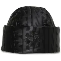 Rains Puffer Beanie Black Monogram S1 XS/S S/M