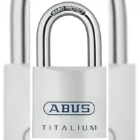 ABUS Vorhangschloss 80TI/60 TITALIUMTM - leichter, massiver Schlosskörper
