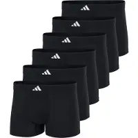 Adidas Originals Herren Boxershorts, 6er Pack - Active Micro Tech, Trunks, Logo, einfarbig