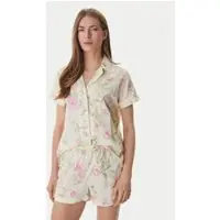 Ralph Lauren Pyjama ILN12493 Gelb Regular Fit