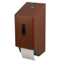 Ophardt hygiene SanTRAL Plus TTU 2 Toilettenpapierspender, Edelstahl 1423568 , Farbe: kupfer metallic, P