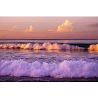 Papermoon Fototapete "Rolling Tide", bunt, B:2m L:1,49m, Vlies, Tapeten, Fototapete