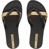 Ipanema Flip Flops Kirei Kinder Black/Gold-Schuhgröße 28 - 29