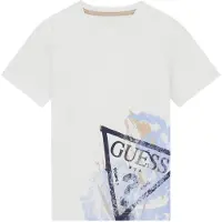 GUESS T-Shirt L6RI14 K8HM4 Weiß Regular Fit