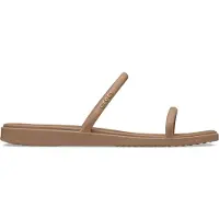 Crocs Pantoletten Miami Two Strap Sandal 209795 Braun