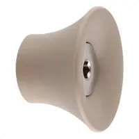 WAGNER System design yourself Garderobenhaken TULIP GH 0321 mit 1 Haken taupe, 1 St.