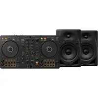 Pioneer DJ DDJ-FLX4 + DJ DM-50D-BT Schwarz