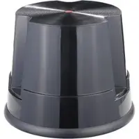 Sprintis Rollhocker THXX000014, aus Kunststoff, Höhe 30cm, Tragkraft 150kg, schwarz