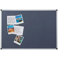 BI-Office Filztafel blau 90x60 cm