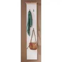 Innostyle Garderobenpaneel "Jasmin", braun (pinie hell), Holzwerkstoff, Garderobenpaneele, Garderobenpaneel