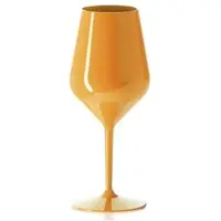 Monouso - Weingläser Wiederverwendbar Durable Tritan Orange 470ml (1 Stück)