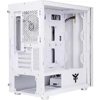 ITek Boitier Mini Tour Micro ATX Liflig 41 RGB avec panneau vitré (Blanc)