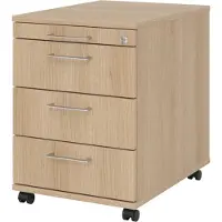 Bümö office Rollcontainer - 3 Materialschubladen