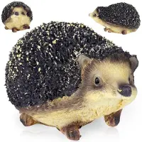 Progarden Dekofigur IGEL Gartenfigur Gartendekoration 14,5x9,5x8 cm