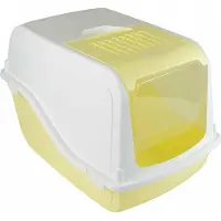 Laroy Duvo+ Katzentoilette Sybil mit Filter & Schaufel giallo
