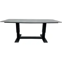 Casa Nova Lifttisch RIVA LBH 180x90x51 cm grau