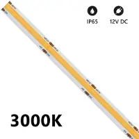 Alcapower 5 m COB IP65 einfarbiger LED-Streifen 15 W/MT 12 V - 4000 K