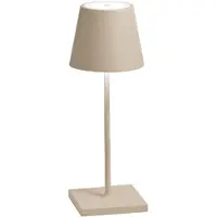 Zafferano LED-Akkuleuchte Poldina Pro Mini Sand