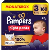 Pampers Night Pants Gr.3 Monatsbox - 160 Stück