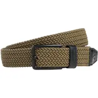 Camel active Flechtgürtel mit Stretchfunktion in Olivgrün | Gr.: XL