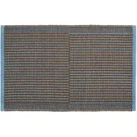 HAY - Tapis Mat 60x95 cm - Chestnut/Blue (541711)