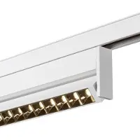 SLV 48V LED Schienensystem Spot In-Line 46 Darklight Reflector in Weiß 14W 1180lm 2700K