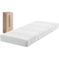 Ravensberger Matratzen Kaltschaummatratze Komfort-SAN Härtegrad H4 (RG 50) 90 x 200 cm mit RAVOTEX Baumwollbezug