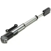 Giyo High Pressure Telescopic Mini Pump Silber 120 Psi