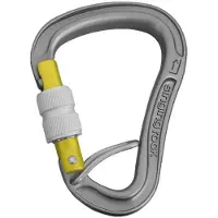 Singing Rock Bora HMS Carabiner Grey Screw Lock