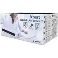 Gembird NSW-G8-01, Unmanaged, Gigabit Ethernet (10/100/1000)
