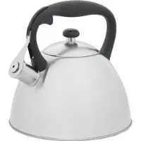 Resto Kitchenware Wasserkessel "Gemini, Flötenkessel 3 l mit wärmespeicherndem Boden im Geschenkkarton" 1 Stk. tlg. Edelstahl