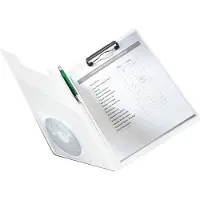Leitz Klemmmappe Active Wow, DIN A4, PP, mit Klemmbügel, blau
