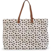 Childhome Wickeltasche Family Bag Leopard