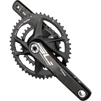 Fsa Kurbelgarnitur SL-K Road Modular Supercompact 175 mm Schwarz/grau - leich....
