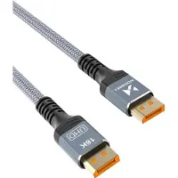 Wozinsky WPS-16AYL2S DisplayPort 2.1 80Gb/s 16K@60Hz 8K@120Hz 4K@240Hz HDR HDCP DSC cable - black