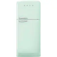 Smeg 50s Style Fab50r Kühlschrank Mit Gefrierfach Durchsichtig 400L / EU Plug 220V Durchsichtig 400L