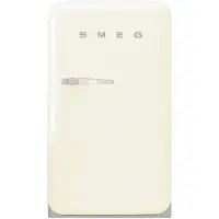 Smeg FAB10RCR5 Freistehendes KÃ1/4hlgerät mit Gefrierfach, 105 l Nutzinhalt KÃ1/4hlteil, 17 l Nutzinhalt Gefrierteil, 56,4 cm Breite, , 142 kWh/Jahr, 4 Sterne, 37 dB Geräuschemissionen