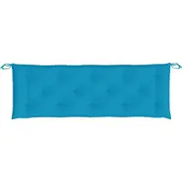 vidaXL Gartenbank-Auflage Hellblau 150x50x7 cm Oxford-Gewebe