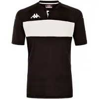 Kappa Dalto Kurzarm-poloshirt Schwarz 2XL Mann Schwarz 2XL