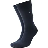 Tommy Hilfiger 2-Pack Socken Birdseye Blau 001 - 43-46