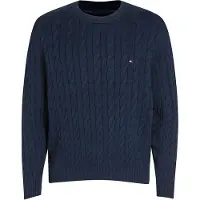 Tommy Hilfiger Classic Cotton Cable Crew Pullover Herren XXL
